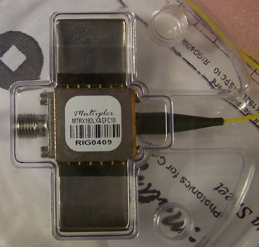 > 10Gb Receiver > 10Gb optical pin receiver module